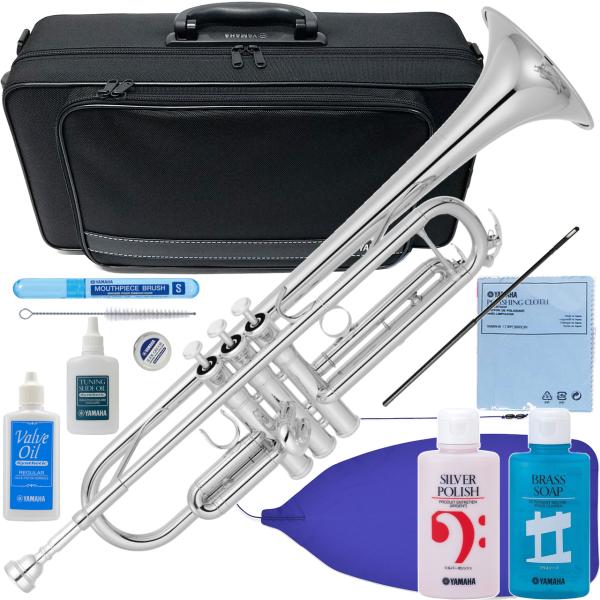 YAMAHA ヤマハ 5年保証サポート対象 YTR-4335GSII トランペット 銀メッキ ゴールドブラス B♭ YTR-4335GS2 セットS　以下対応不可 北海道 沖縄 離島 代引き