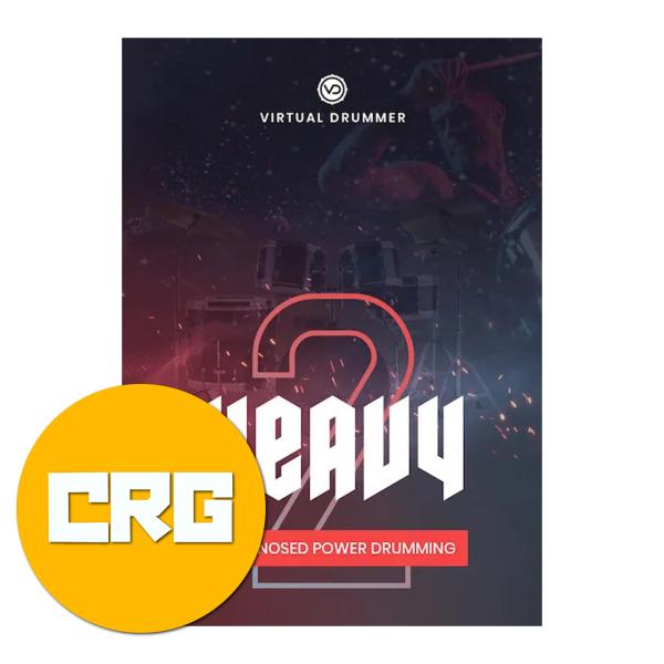 UJAM ユージャム Virtual Drummer HEAVY2 クロスグレード ドラム音源 ロック インディー DTM DAW