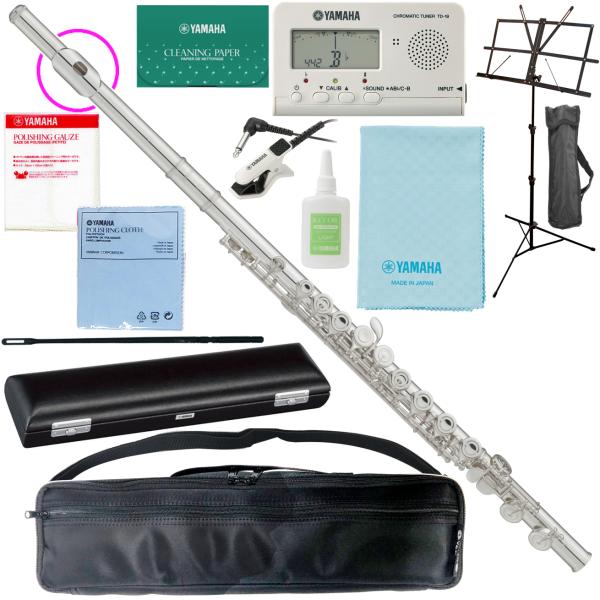 YAMAHA ヤマハ 5年保証サポート対象 YFL-212LRS フルート リッププレート ライザー 銀製 Eメカニズム セットU　以下対応不可 北海道 沖縄 離島 代引き