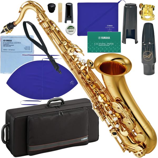 YAMAHA ヤマハ 5年安心サポート対象 YTS-380 テナーサックス ラッカー ゴールド セットM　以下対応不可 北海道 沖縄 離島 代引き