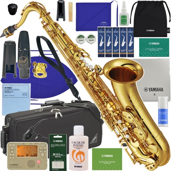 YAMAHA ヤマハ 5年保証サービス対象 YTS-62 テナーサックス ラッカー ゴールド セットQ　以下対応不可 北海道 沖縄 離島 代引き