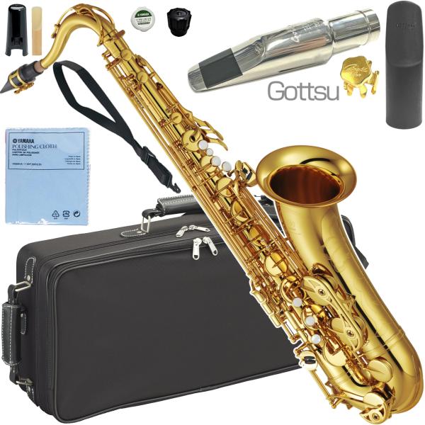 YAMAHA ヤマハ 5年保証サポート対象 YTS-62 テナーサックス ラッカー ゴールド Gottsu メタルマウスピース HL 2024 セット　以下対応不可 北海道 沖縄 離島 代引き