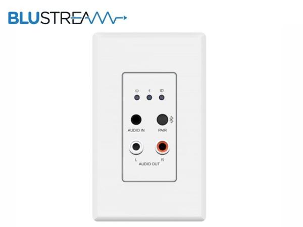 Blustream ブルーストリーム DA11ABL-WP-US-V2  　ウォールプレート型 Bluetooth/アナログDanteコンバータ