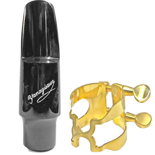 YANAGISAWA ヤナギサワ #5 アルトサックス エボナイト ラバー マウスピース 日本製 管楽器 Alto saxophone mouthpieces ハリソンリガチャー セット E　北海道 沖縄 離島不可