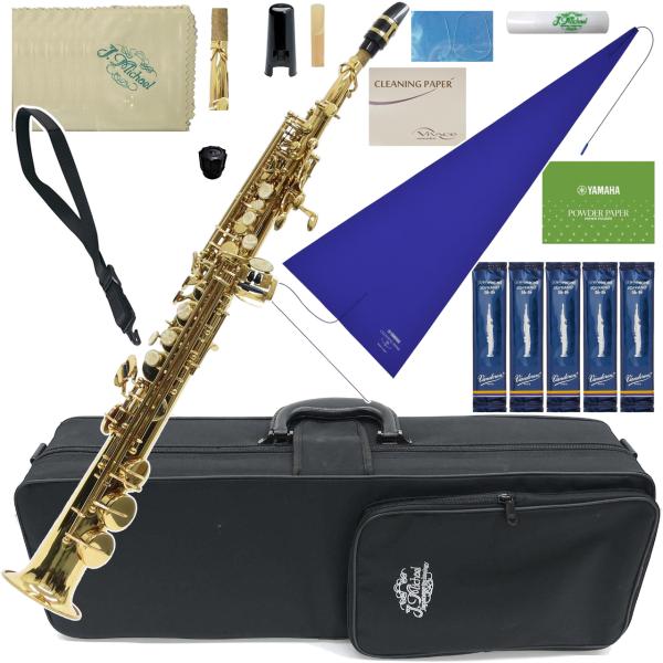 J Michael Jマイケル 3年保証対象 SP-650 ソプラノサックス ストレート デタッチャブル セットL　以下は対応不可 北海道 沖縄 離島 同梱 代引き