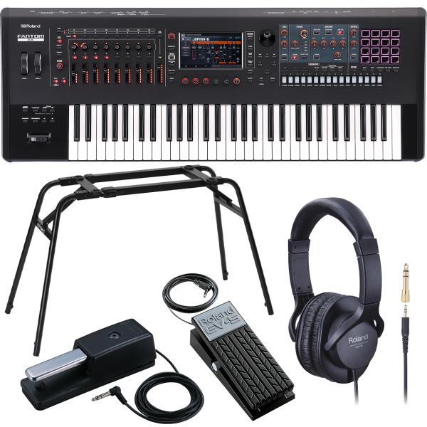 Roland ローランド FANTOM-6 EX Roland 純正オプション品 セット シンセサイザー 61鍵盤 DTM DAW