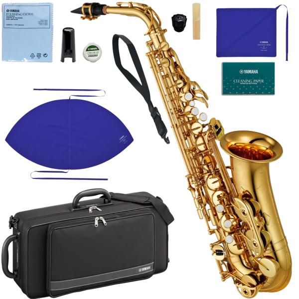 YAMAHA ヤマハ 5年保証サービス対象 YAS-480 アルトサックス ラッカー ゴールド 管楽器 セットX　以下対応不可 北海道 沖縄 離島 代引き