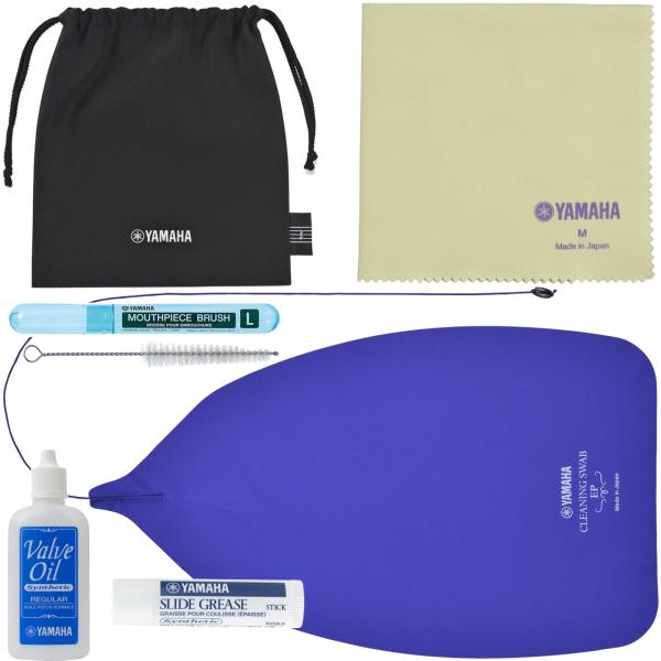 YAMAHA ヤマハ ユーフォニアム お手入れセット バルブオイル スライドグリス クリーニングスワブ 他 セットI　以下は対応不可 北海道 沖縄 離島 同梱