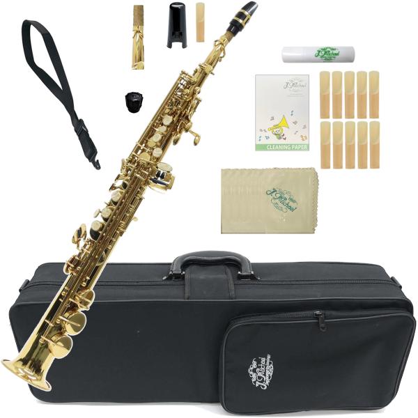 J Michael Jマイケル 3年保証対象 SP-650 ソプラノサックス ストレート デタッチャブル セットM　以下は対応不可 北海道 沖縄 離島 同梱 代引き