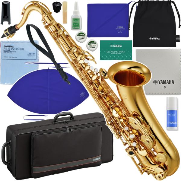 YAMAHA ヤマハ 5年安心サポート対象 YTS-380 テナーサックス ラッカー ゴールド セットP　以下対応不可 北海道 沖縄 離島 代引き