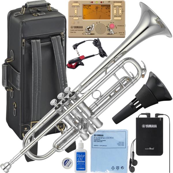 YAMAHA ヤマハ 5年保証対象 YTR-8335GS トランペット ゼノ ゴールドブラス 銀メッキ B♭ Trumpets custom Xeno セットK　以下対応不可 北海道 沖縄 離島 代引き
