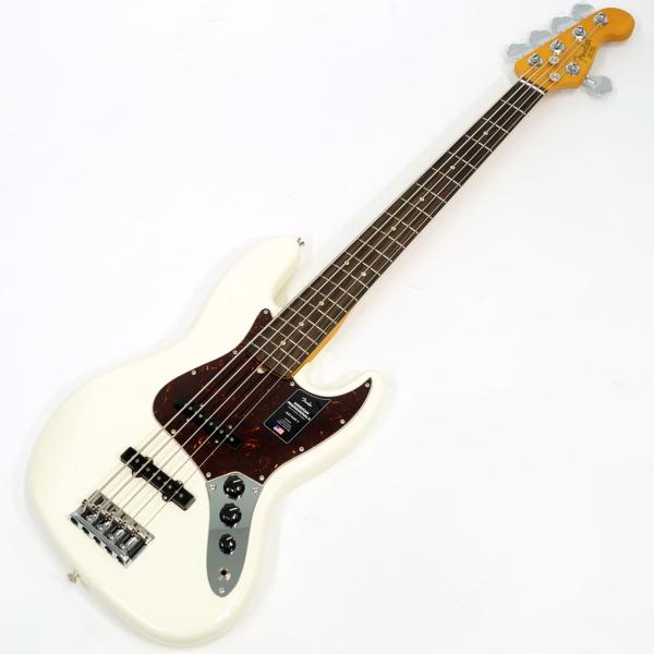 Fender フェンダー American Professional II Jazz Bass V Olympic White  / RW