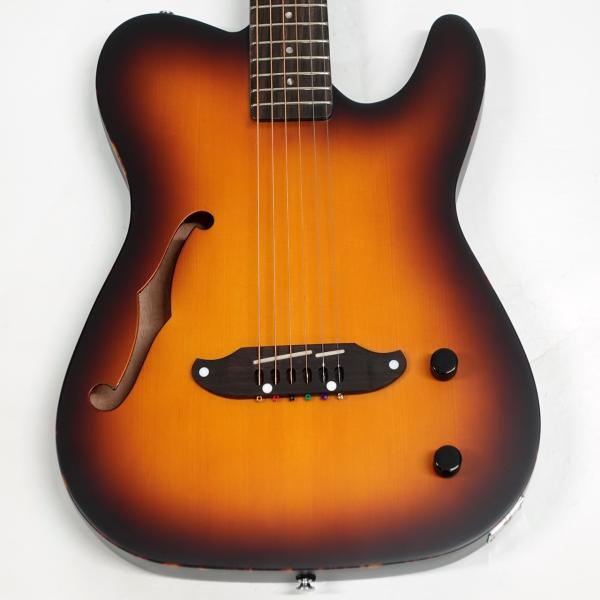 シェクターの薄胴、軽い♪エレアコ美品♪ SCHECTER シェクター Oriental Line OL-FL-P TSB 薄胴 エレアコ