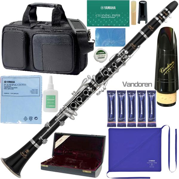 YAMAHA ヤマハ 5年保証サポート対象 YCL-SE B♭ クラリネット 木製 グラナディラ カスタム clarinet SE Custom セットK　以下対応不可 北海道 沖縄 離島 代引き