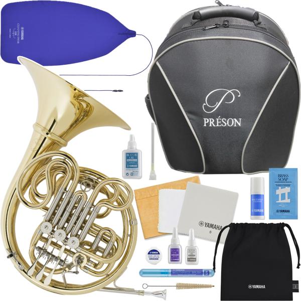 PRESON プレソン PR-103 GL アウトレット フレンチホルン デタッチャブル フルダブルホルン セットD　以下対応不可 北海道 沖縄 離島 代引き