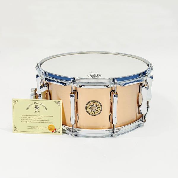 SAKAE OSAKA HERITAGE SDM1465PBJ JAPAN CUSTOM PHOSPHOR BRONZE 箱ボロアウトレット スネア サカエ ドラム