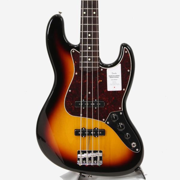 Fender フェンダー Made in Japan Traditional 60s Jazz Bass 3-Color Sunburst/Rosewood