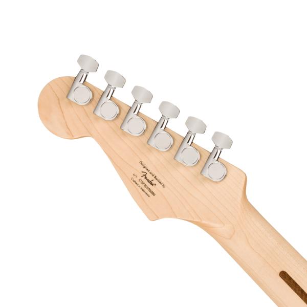 美品 Squier スクワイヤー ストラトキャスター 白 ホワイト エレキギター Squier by Fender SONIC STRATOCASTER HT Maple Fingerboard