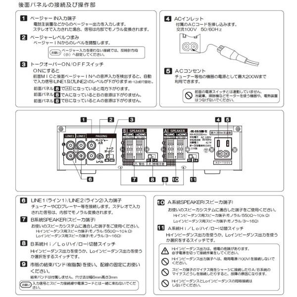 MASSIVE マッシブ MA-M2020Dmix ◇ パワーアンプ ( ハイ・ロー