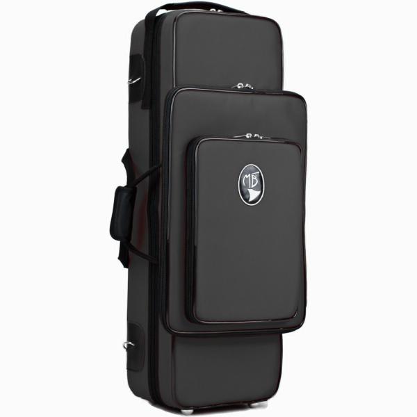 Marcus Bonna マーカスボナ MBFG2 BK ファゴット ケース 4ピース ブラック ナイロン リュック セミハードケース bassoon case　北海道 沖縄 離島不可