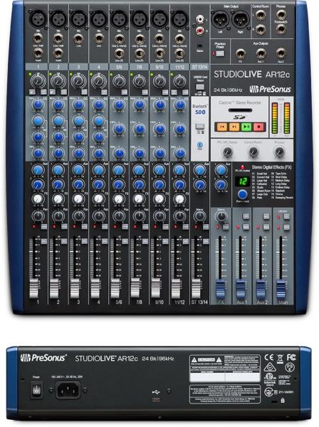 PreSonus プリソナス StudioLive AR12c Analog Mixer【ローン分割手数料0%(12回迄)】