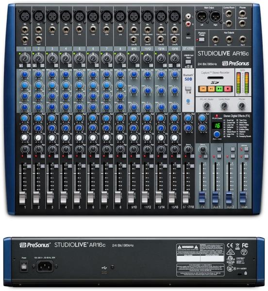 PreSonus STUDIOLIVE AR16c アナログミキサー PreSonus プリソナス StudioLive AR16c Analog Mixer【ローン分割