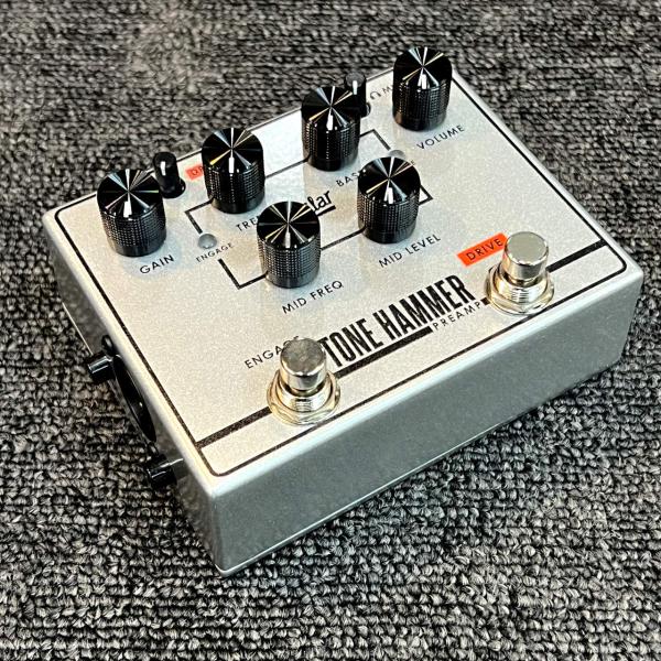 Aguilar Tone Hammer ギターエフェクター Aguilar Tone Hammer V2 Preamp Bass Effects Pedal Silver
