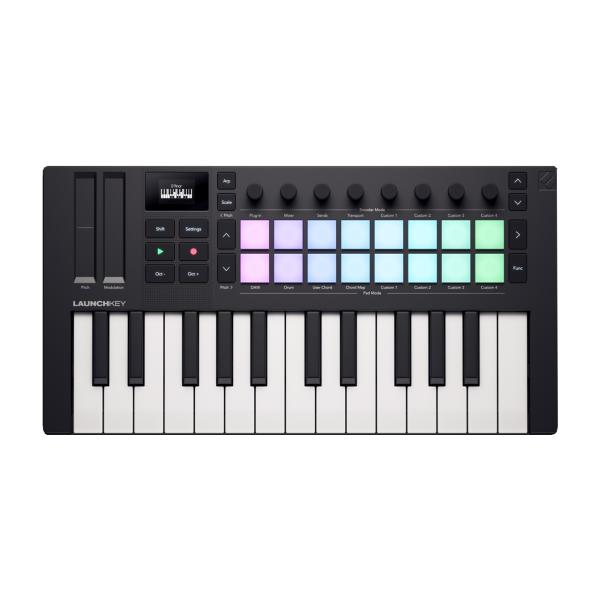 novation ノベイション Launchkey Mini 25 MK4 25鍵 USB MIDIキーボード