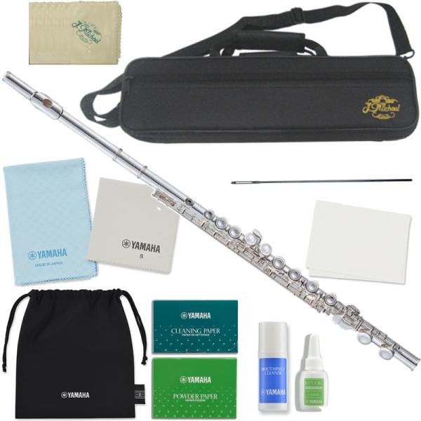 J Michael Jマイケル 3年保証対象 FL-300S フルート 銀メッキ セットI　以下は対応不可 北海道 沖縄 離島 代引き 同梱