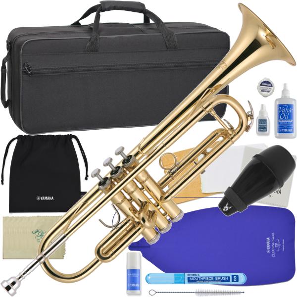 J Michael Jマイケル 3年保証 TR-200 トランペット ラッカー ゴールド B♭ Trumpet セットS　北海道 沖縄 離島不可 代引不可 同梱不可