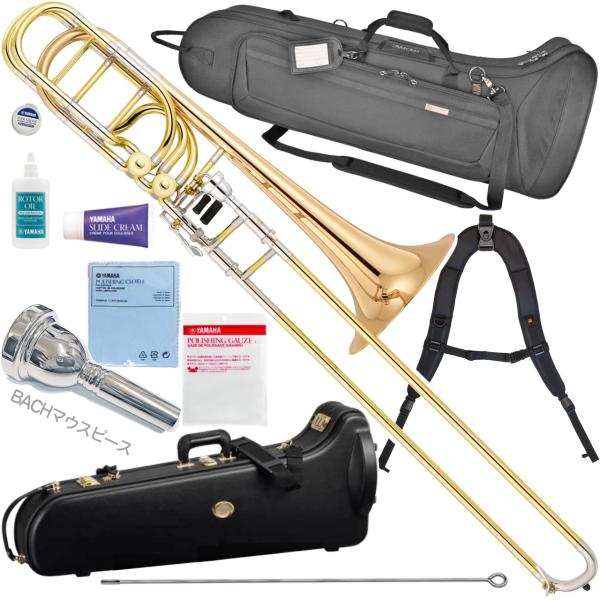 YAMAHA ヤマハ 5年保証サービス対象 YBL-835G バストロンボーン ゴールドブラスブラス ダブルロータリー custom Xeno セットA　以下対応不可 北海道 沖縄 離島 代引き