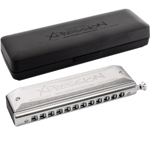 HOHNER ホーナー クロマチックハーモニカ エクスプレッション XPRESSION 12穴 樹脂ボディ スライド式 ハーモニカ　北海道 沖縄 離島不可
