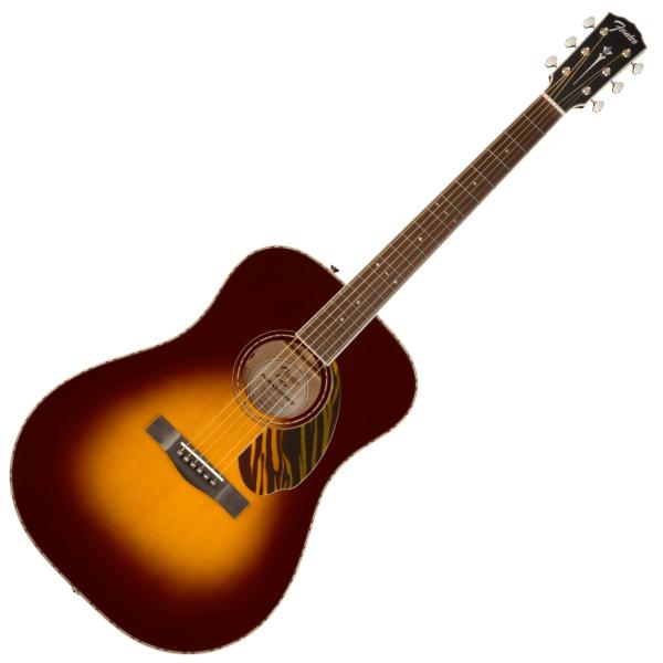 Fender フェンダー PD-220E Dreadnought 3-Color Vintage Sunburst 特価品 アウトレット アコースティックギター エレアコ 