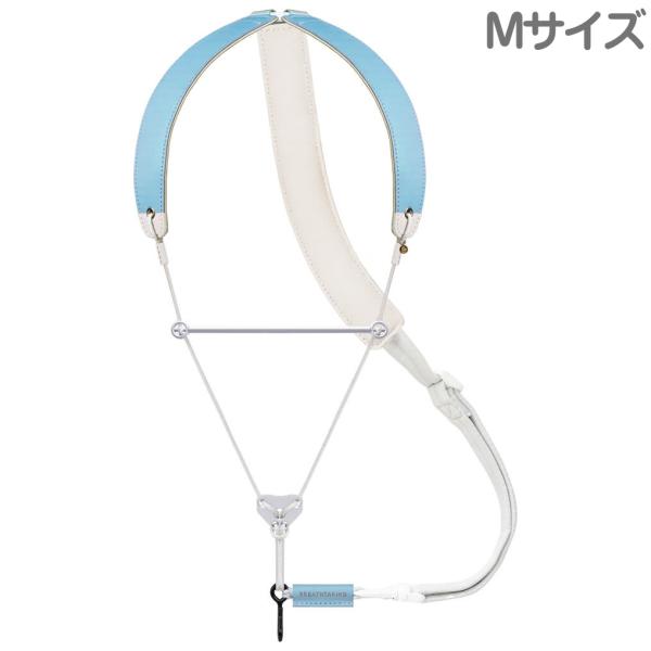 BREATHTAKING ブレステイキング 箱汚れ ブレステイキング サックスストラップ アクア Mサイズ 2025年限定 ライザプレミアムII 　以下対応不可 北海道 沖縄 離島 代引き