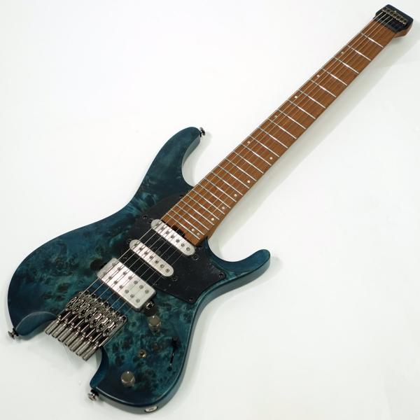 Ibanez アイバニーズ Q527PB COL 特価品 7弦 ヘッドレスギター Cosmic Blue Low Gloss