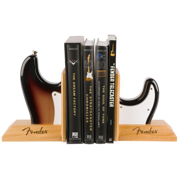 Fender フェンダー Strat Body Bookends Sunburst【ブックエンド】