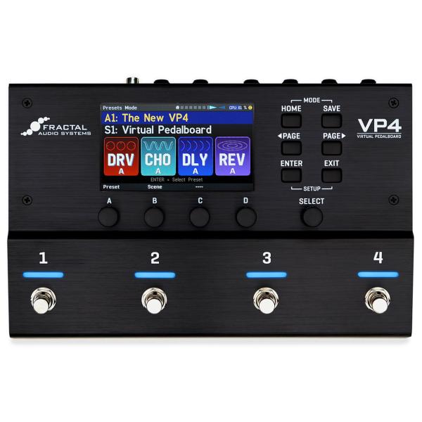 Fractal Audio Systems VP4 ギターエフェクター VP4 Virtual Pedalboard by Fractal Audio – Compact Multi