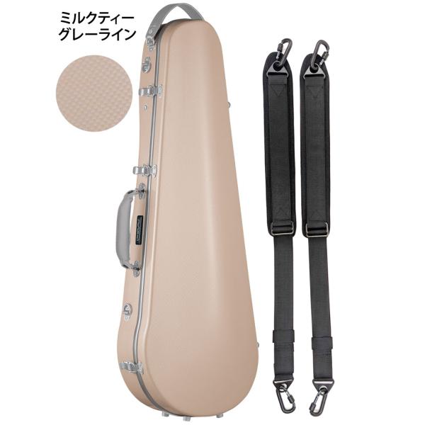 Carbon Mac カーボンマック CFA-2 スリム ミルクティーグレーライン MLT GL ビオラ ケース ベージュ系 リュック ハードケース viola hard cases 北海道 沖縄 離島 同梱 代引不可
