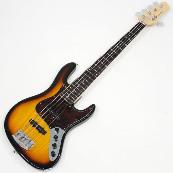 Kikuchi Guitars Hermes RV5 Ash / Tobacco Burst #276