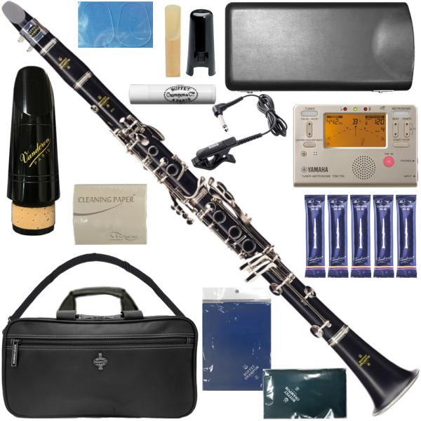 Buffet Crampon クランポン E11 B♭ クラリネット BC2501-2-01J トラディショナルパッケージ ケースカバー 木製 soprano clarinet E-11 セットF　北海道 沖縄 離島不可