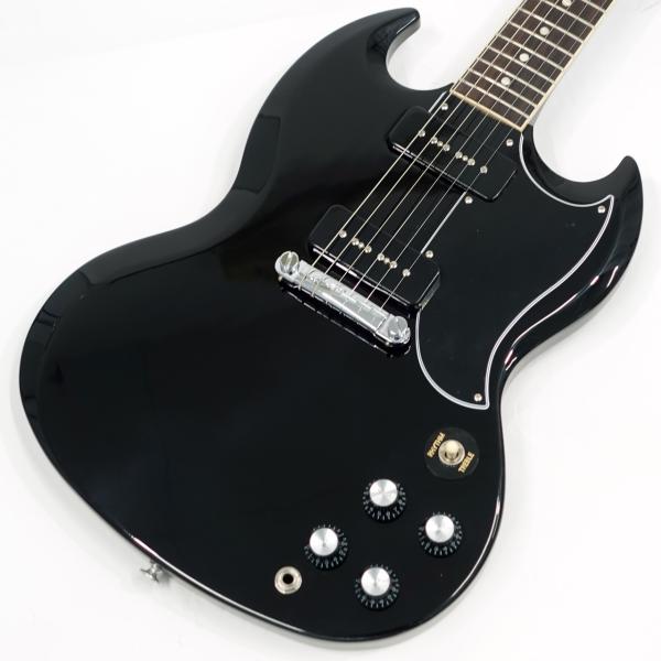U*e様 エレキギター エピフォンブラック SGスペシャル Amazon | Epiphone SG Special Vintage Edition Vintage Worn Ebony