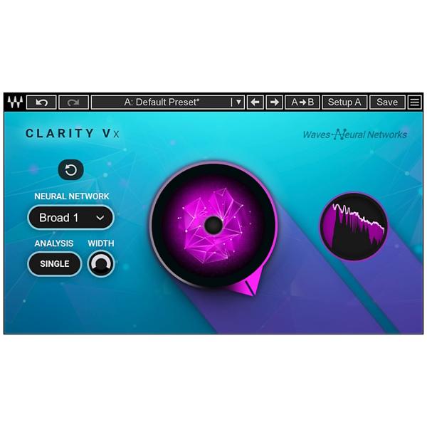 WAVES ウェイブス Clarity Vx プラグインエフェクト DAW DTM