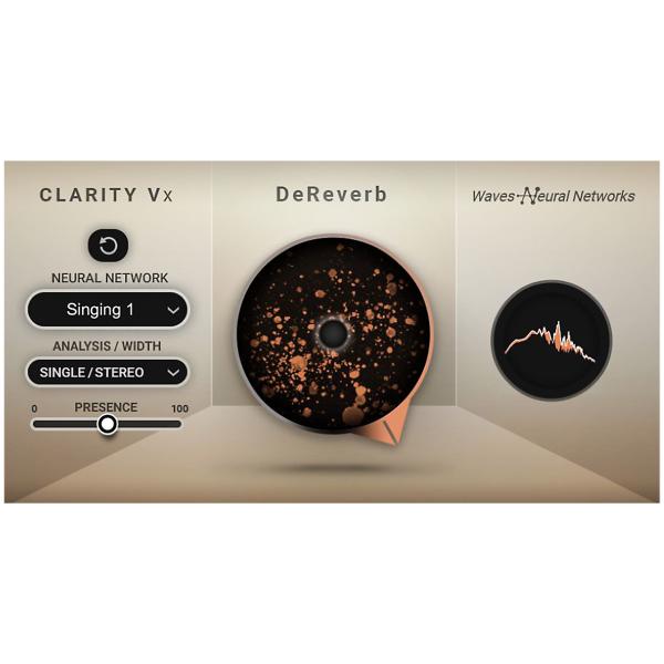 WAVES ウェイブス Clarity Vx DeReverb プラグインエフェクト DAW DTM
