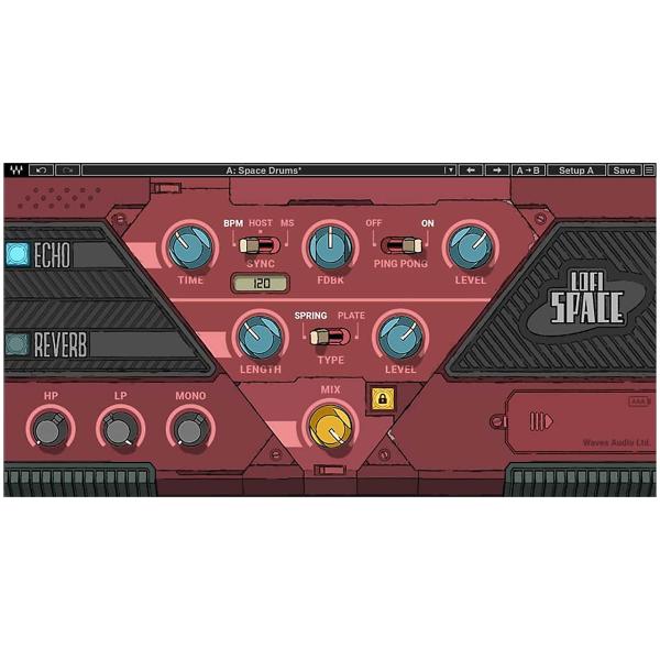 WAVES ウェイブス Lofi Space プラグインエフェクト DAW DTM