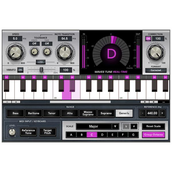 WAVES ウェイブス Waves Tune Real-Time プラグインエフェクト DAW DTM