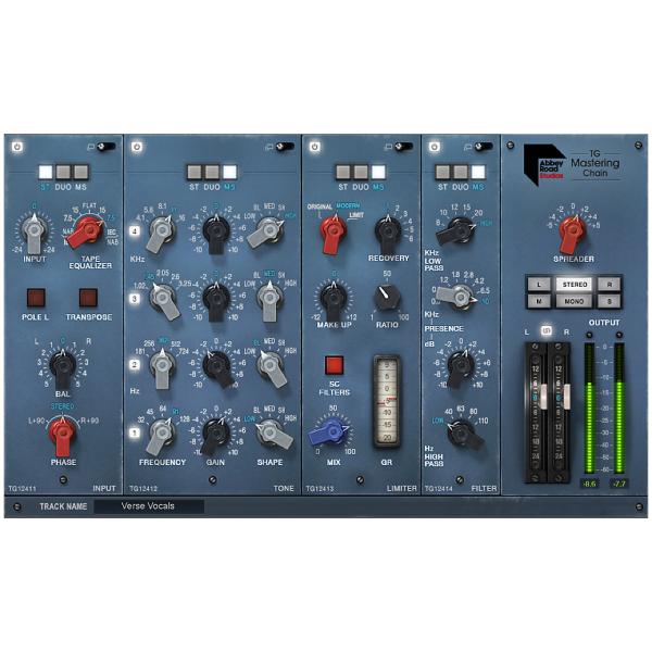 WAVES ウェイブス Abbey Road TG Mastering Chain プラグインエフェクト DAW DTM
