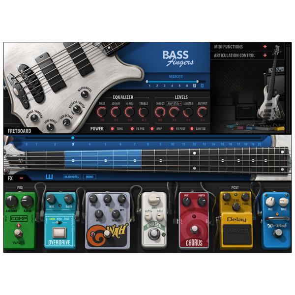 WAVES ウェイブス Bass Fingers プラグインエフェクト DAW DTM