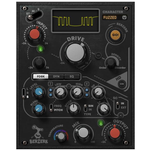 WAVES ウェイブス Berzerk Distortion プラグインエフェクト DAW DTM