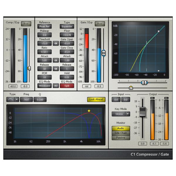 WAVES ウェイブス C1 Compressor プラグインエフェクト DAW DTM