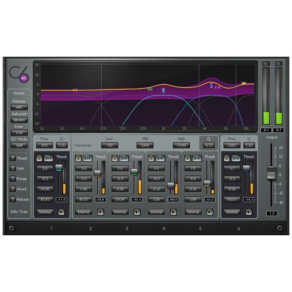 WAVES ウェイブス C6 Multiband Compressor プラグインエフェクト DAW DTM